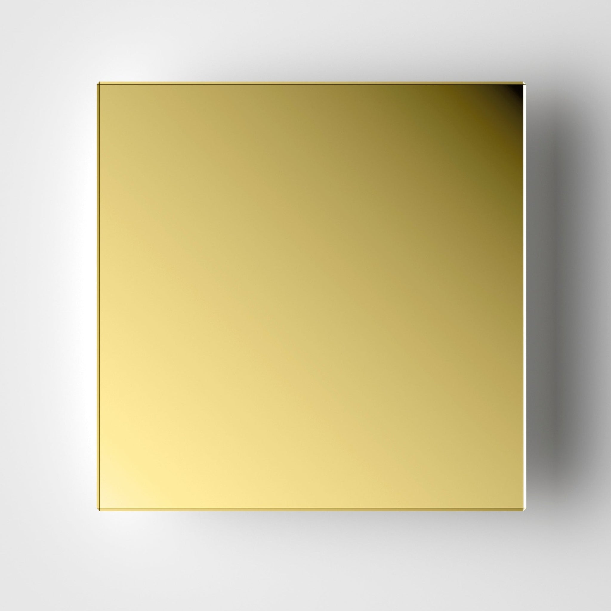 Gold Mirror Finish.