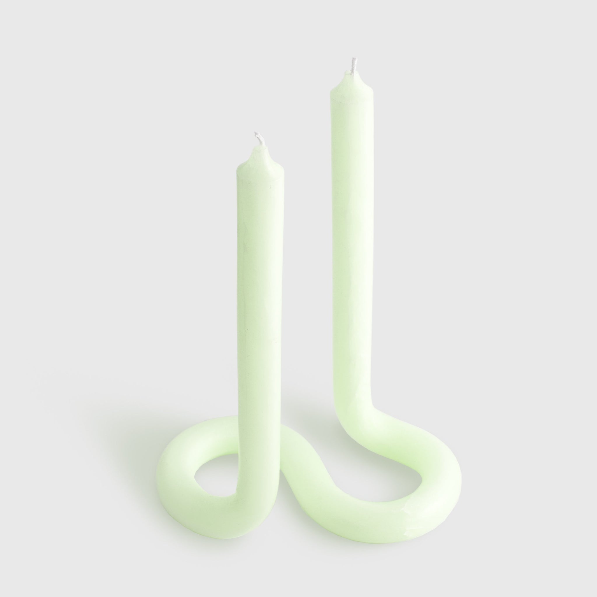 Lex Pott Mint Twist Sculptural Candle